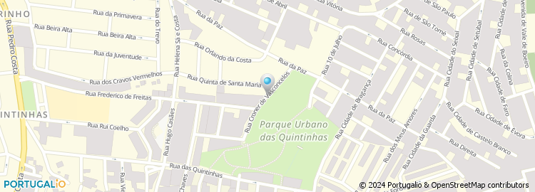 Mapa de Rua Croner de Vasconcelos
