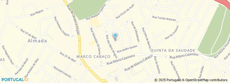 Mapa de Rua d do Bairro dos Leões