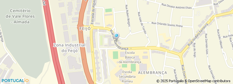 Mapa de Rua da Alembrança