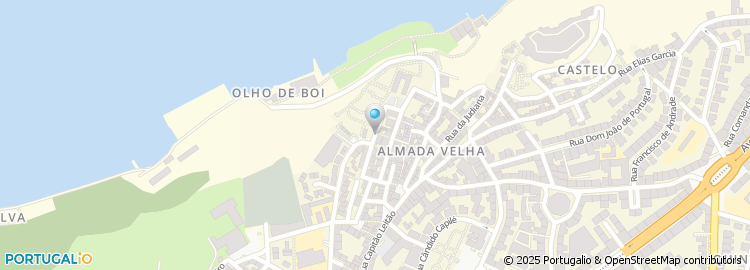 Mapa de Rua da Cerca