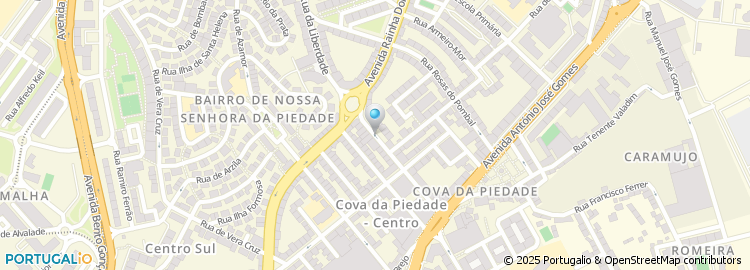 Mapa de Rua da Cooperativa Piedense