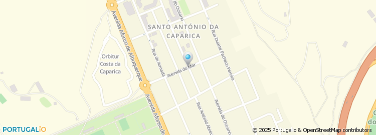 Mapa de Rua da Costa