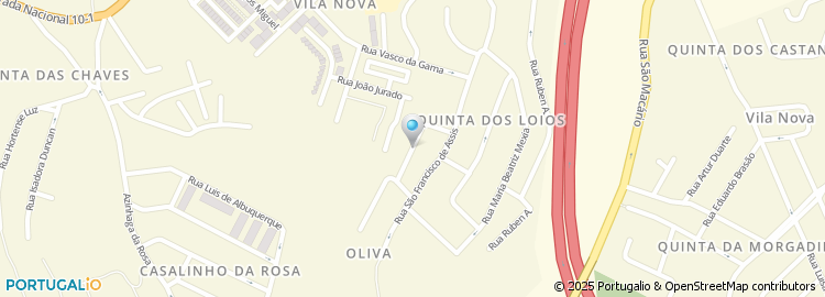 Mapa de Rua da Juventude