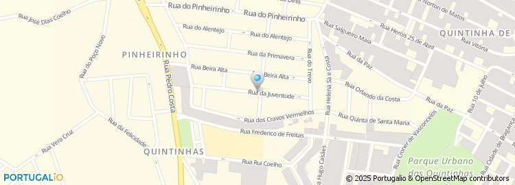 Mapa de Rua da Juventude