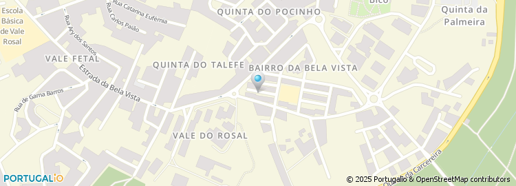 Mapa de Rua da Liberdade