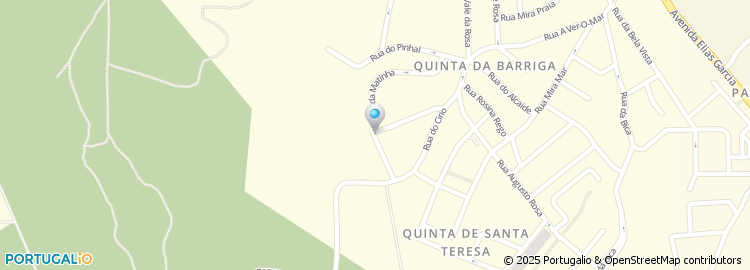 Mapa de Rua da Matinha