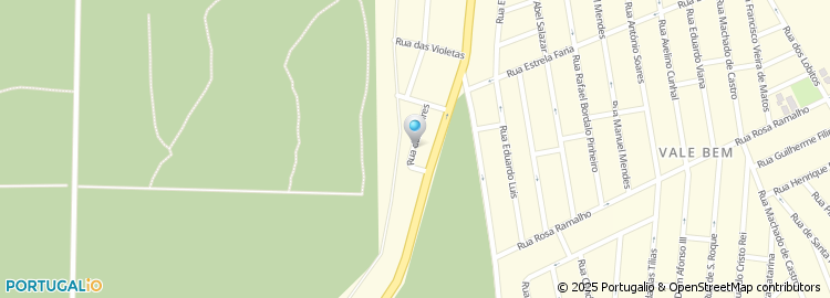 Mapa de Rua das Dálias
