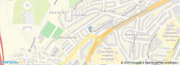 Mapa de Rua das Torcatas