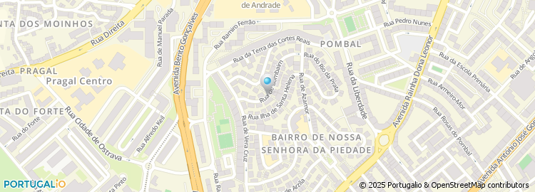 Mapa de Rua de Bombaim