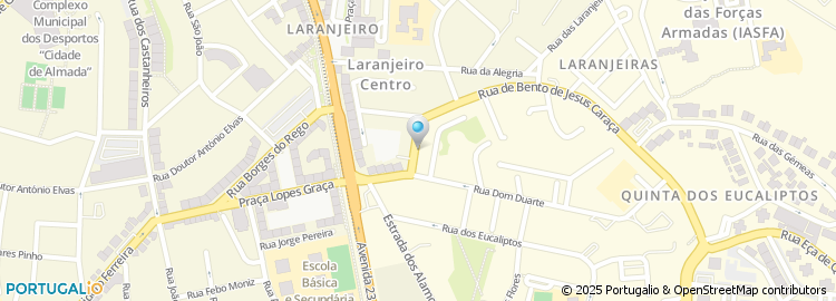 Mapa de Rua de Dom Manuel I