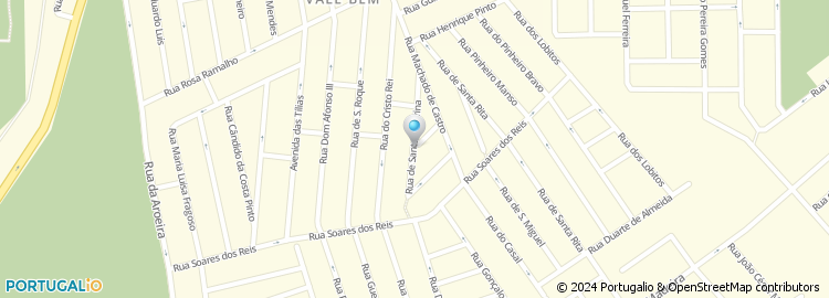 Mapa de Rua de Santa Catarina
