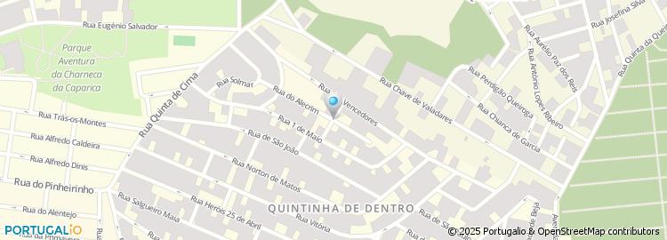 Mapa de Rua do Alecrim