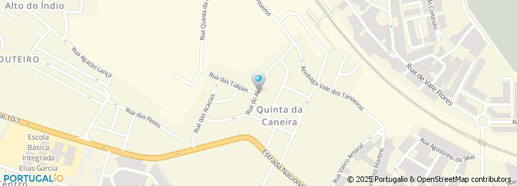 Mapa de Rua do Alecrim