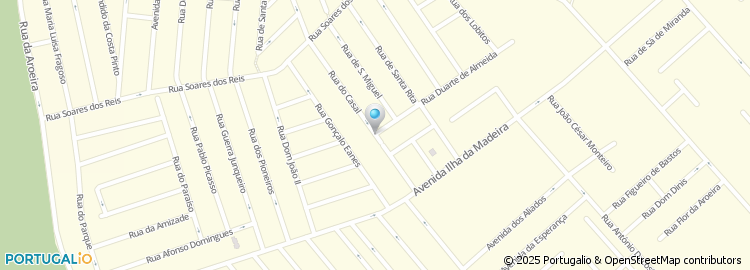 Mapa de Rua do Casal