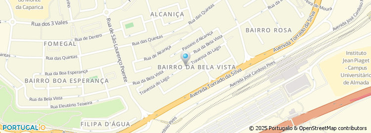 Mapa de Rua do Colégio