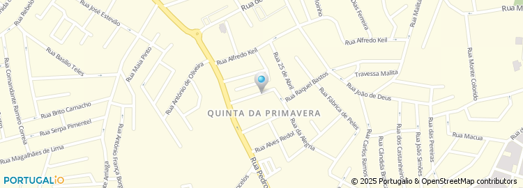 Mapa de Rua do Escondidinho