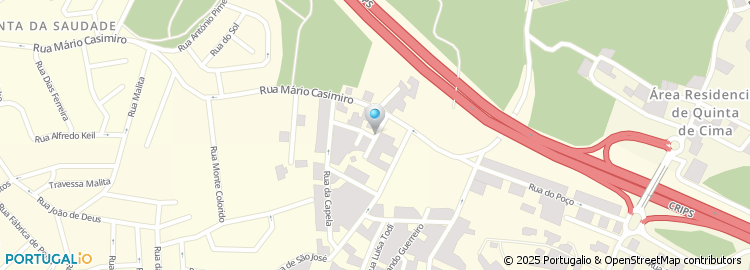 Mapa de Rua do Furo