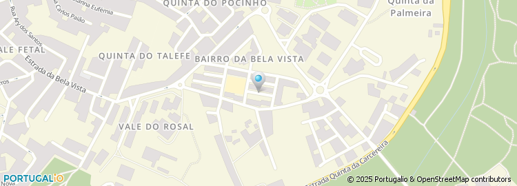 Mapa de Rua do Jardim