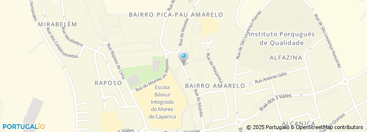 Mapa de Rua do Moinho