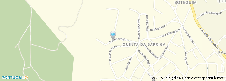 Mapa de Rua do Pinhal
