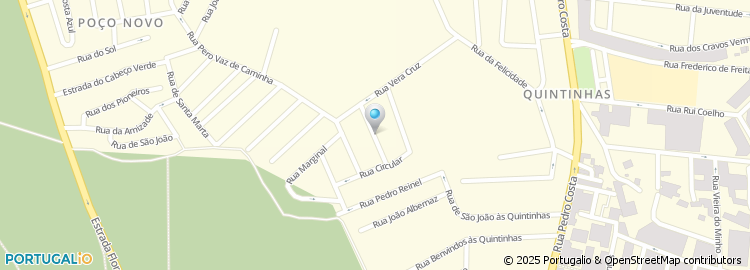 Mapa de Rua do Repouso