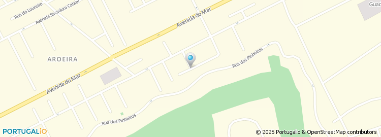 Mapa de Rua dos Alegres