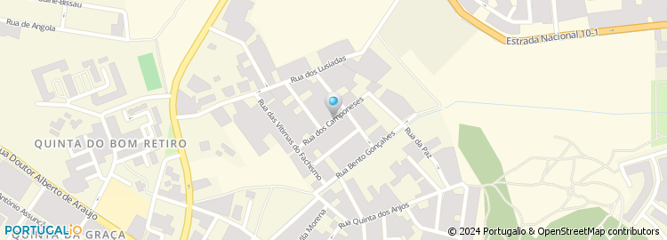 Mapa de Rua dos Camponeses