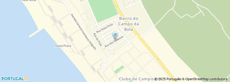 Mapa de Rua dos Fuzileiros