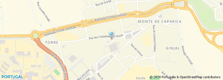 Mapa de Rua Doutor José Ribeiro Toscano Pessoa