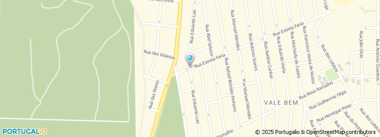 Mapa de Rua Eduardo Luís