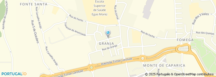 Mapa de Rua Eduardo Tavares