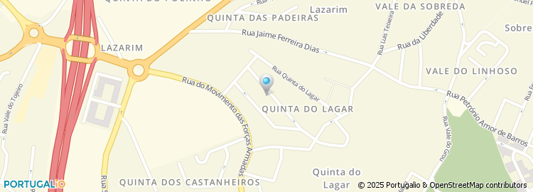 Mapa de Rua Fernando de Almeida