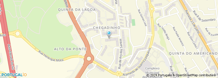 Mapa de Rua Fernando Gil