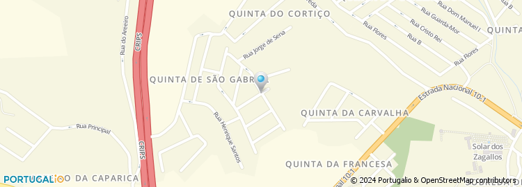 Mapa de Rua Fernando Gusmão