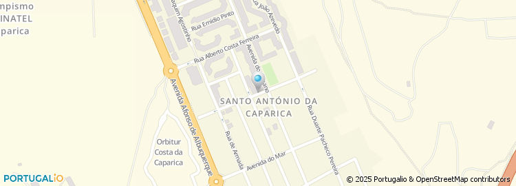 Mapa de Rua Fernão de Magalhães