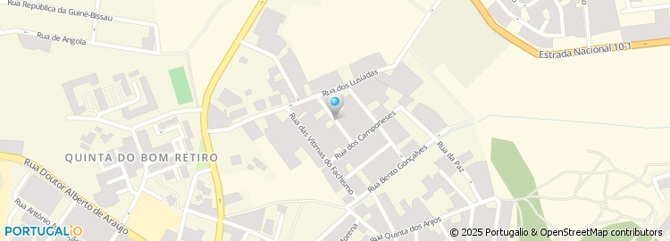 Mapa de Rua Ferreira de Castro