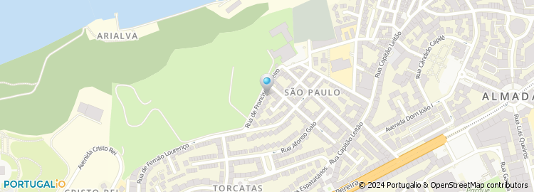 Mapa de Rua Francisco Foreiro