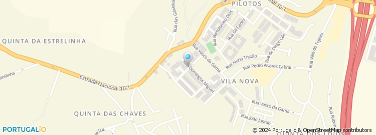 Mapa de Rua Frederico Pinheiro