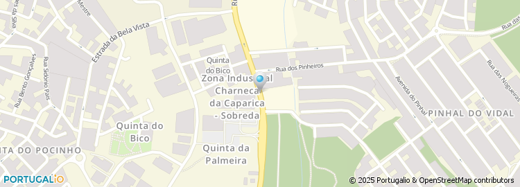 Mapa de Rua General Humberto Delgado
