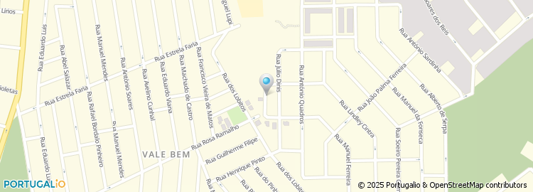 Mapa de Rua Gervásio Lobato
