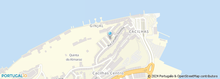 Mapa de Rua Gonçalves Crespo