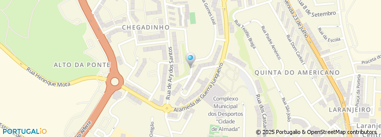 Mapa de Rua Guilherme Coração