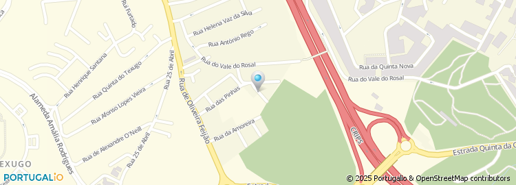 Mapa de Rua Guilherme de Azevedo