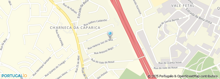 Mapa de Rua Helena Sá e Costa