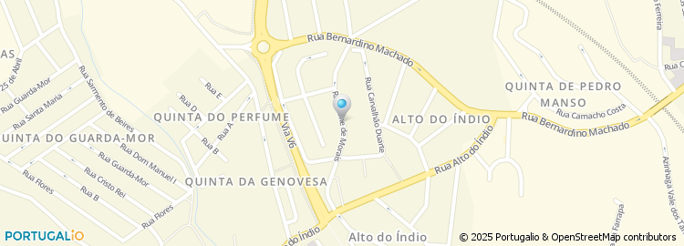 Mapa de Rua Jaime de Morais