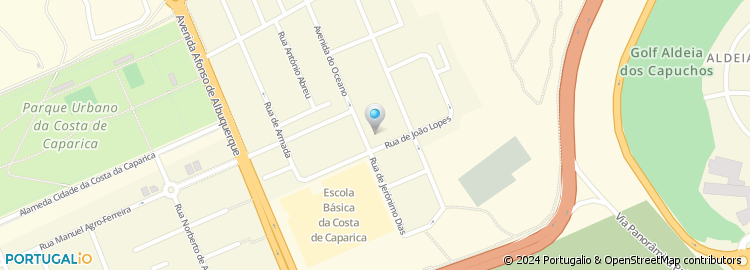 Mapa de Rua Jerónimo Dias