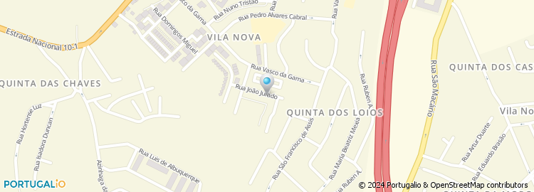Mapa de Rua João Jurado