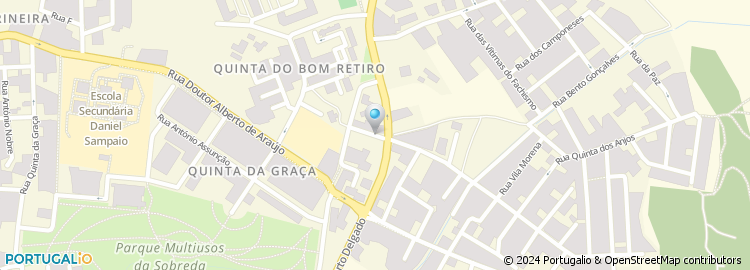 Mapa de Rua Joaquim de Sousa Teixeira
