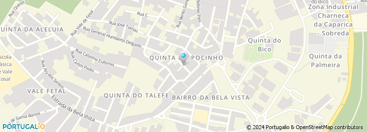 Mapa de Rua Joaquim Namorado