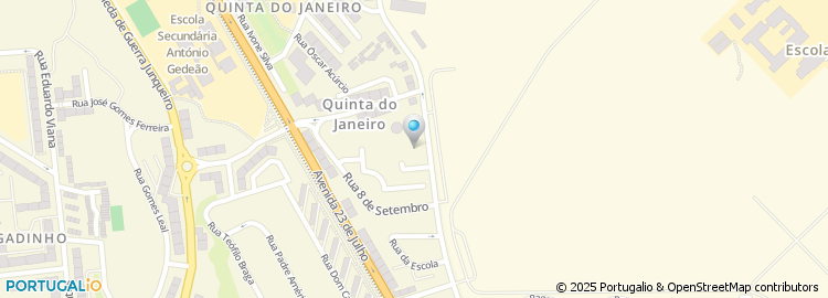 Mapa de Rua José Carlos Lírio